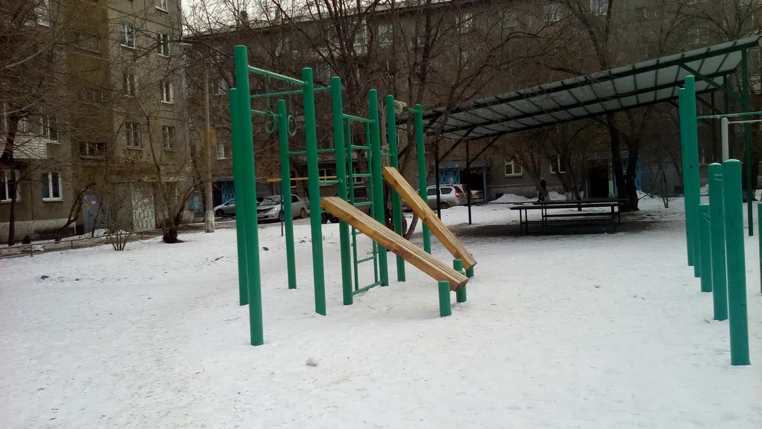 Monkey bar presso Calisthenics Park at Луговая улица, Красноярск – foto 3 di 3