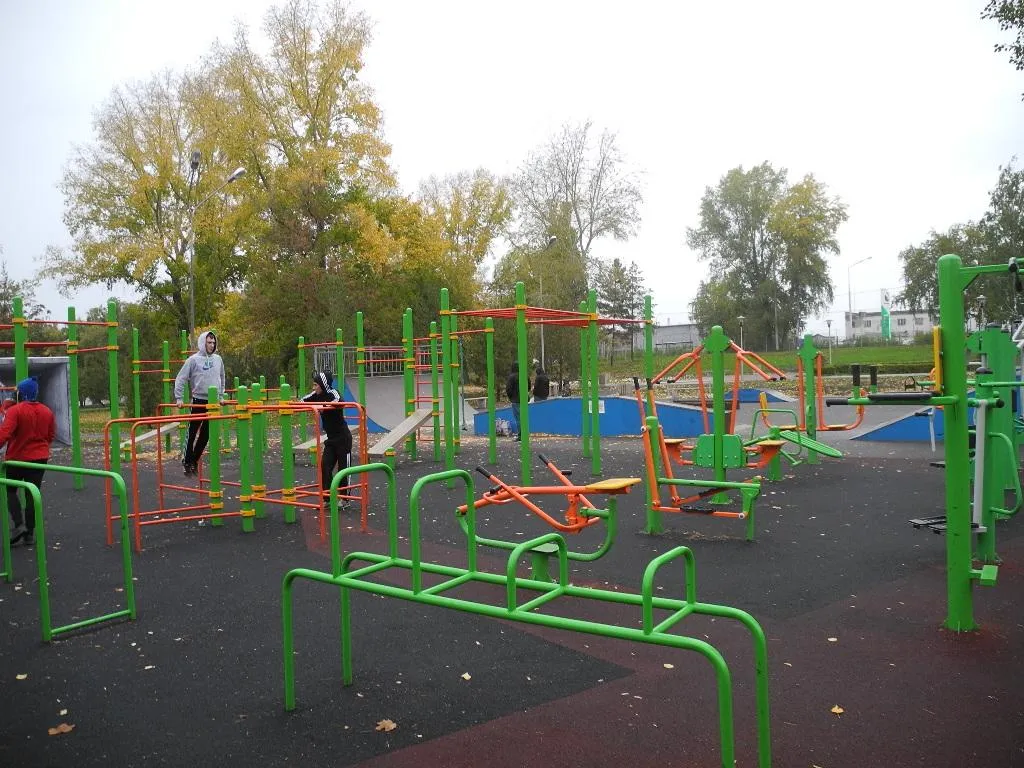 Брусья на площадке Calisthenics Park at улица 50-летия Октября, Уфа – фото 2 из 2