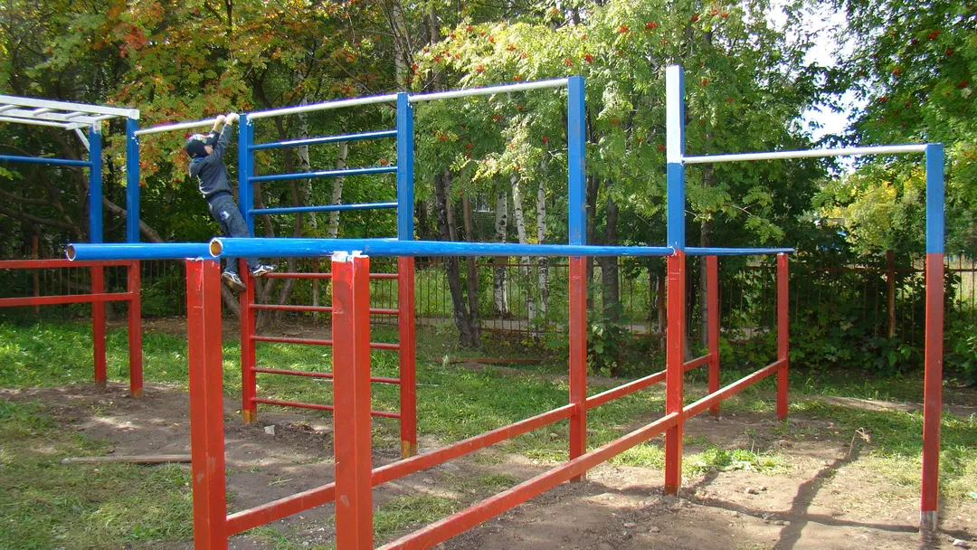 Monkey Bars at Calisthenics Park at улица Советской Армии, Рязань – photo 15 of 34
