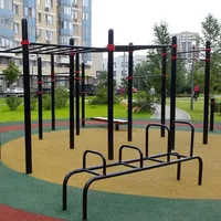 Calisthenics Park at Соколово-Мещерская улица, Москва - thumbnail 3