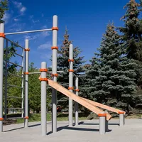 Calisthenics Park at Тропарёвская улица, Москва - thumbnail 3