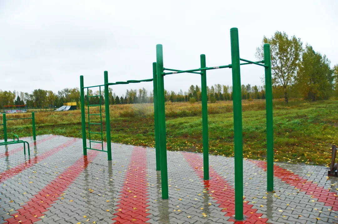 Spalier la Calisthenics Park at Кубанская улица, Красноярск – fotografia 4 din 5