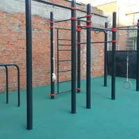 Calisthenics Park at улица Льва Толстого, Москва - thumbnail 4