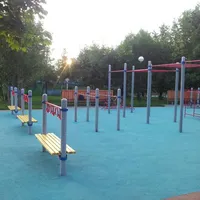 Calisthenics Park at проезд Олимпийской Деревни, Москва - thumbnail 2