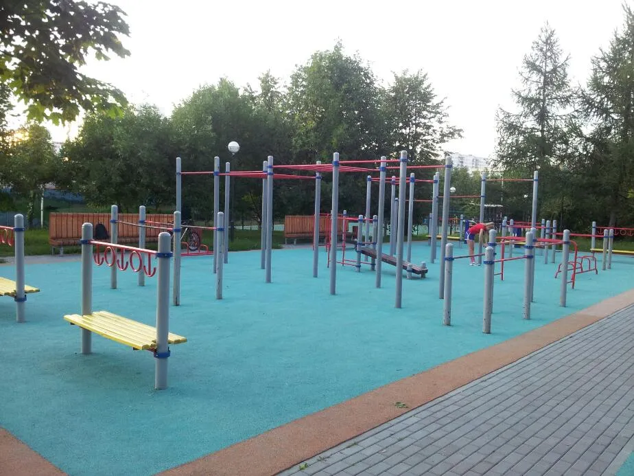 Турнік на майданчику Calisthenics Park at проезд Олимпийской Деревни, Москва – фото 1 з 4