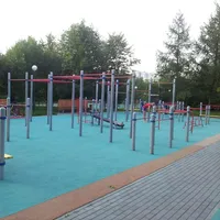 Calisthenics Park at проезд Олимпийской Деревни, Москва - thumbnail 1