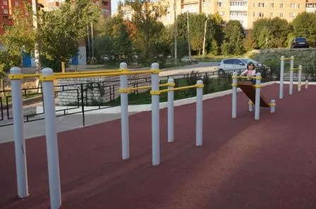 Calisthenics Park at улица Генерала Попова, Калуга