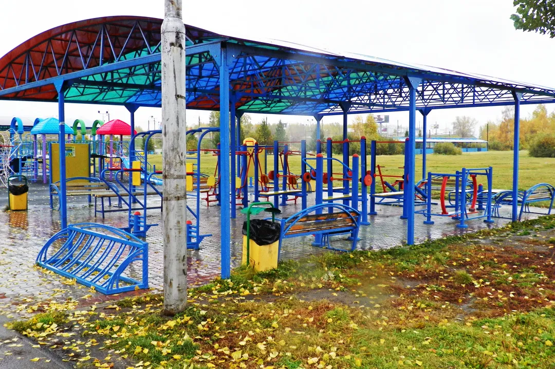 Рукохід на майданчику Calisthenics Park at Октябрьский мост, Красноярск – фото 3 з 3