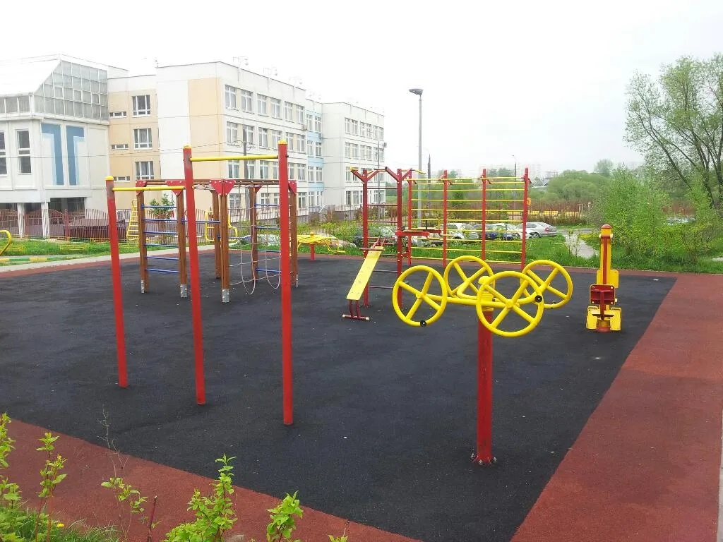 Monkey Bars la Calisthenics Park at Лухмановская улица, Москва – fotografia 3 din 4