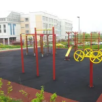 Calisthenics Park at Лухмановская улица, Москва - thumbnail 3