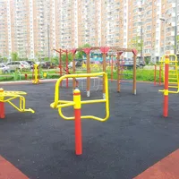 Calisthenics Park at Лухмановская улица, Москва - thumbnail 1