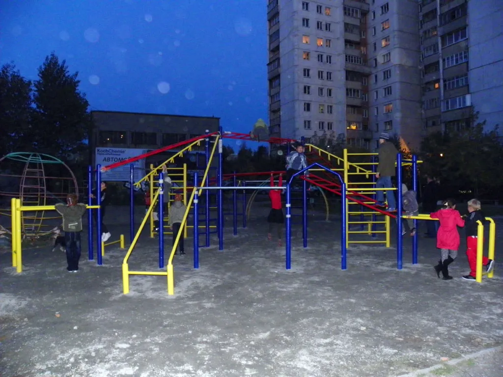 Pull Up Bar at Calisthenics Park at улица Салтыкова-Щедрина, городской округ Новосибирск – photo 1 of 4