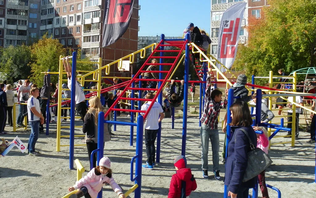 Monkey Bars at Calisthenics Park at улица Салтыкова-Щедрина, городской округ Новосибирск – photo 3 of 4
