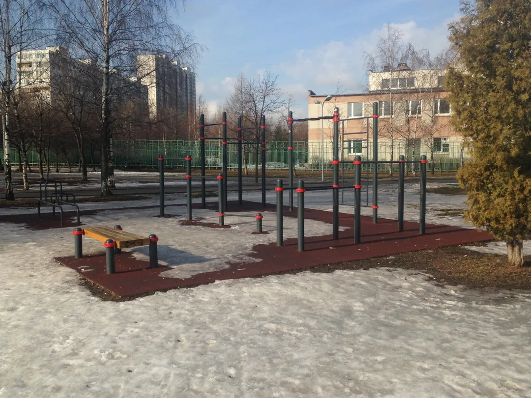 Bară de tracțiuni la Calisthenics Park at Костромская улица, Москва – fotografia 1 din 2