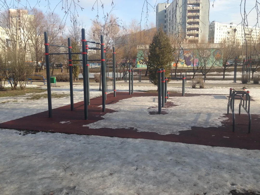 Bară de flotări la Calisthenics Park at Костромская улица, Москва – fotografia 2 din 2