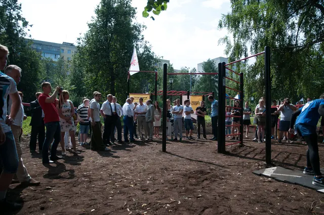 Calisthenics Park at улица Максима Горького, Нижний Новгород