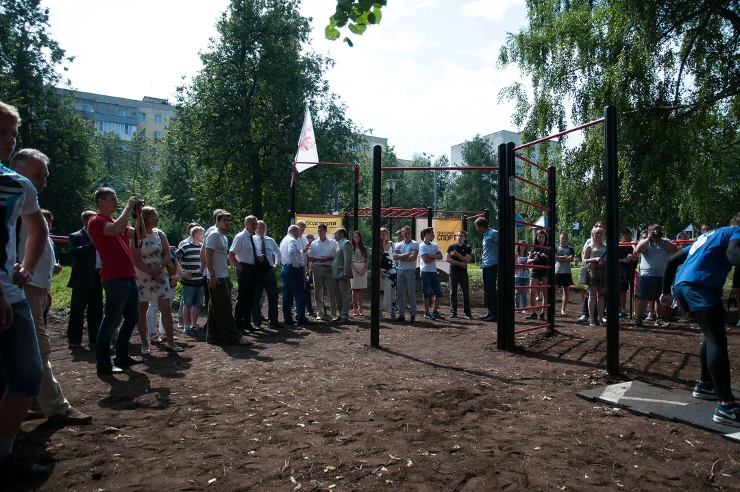Pull Up Bar at Calisthenics Park at улица Максима Горького, Нижний Новгород – photo 1 of 4