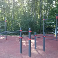 Calisthenics Park at улица Академика Виноградова, Москва - thumbnail 2