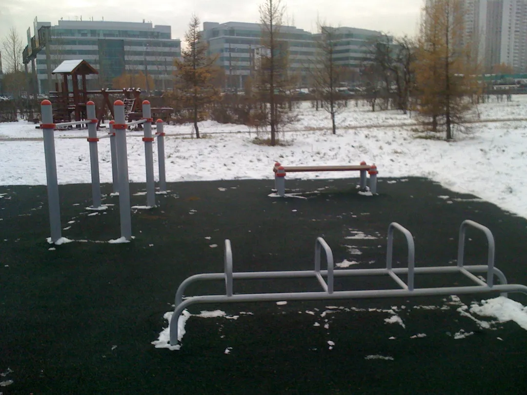 Sprossenwand bei Calisthenics Park at проспект Маршала Жукова, Москва – Foto 4 von 6