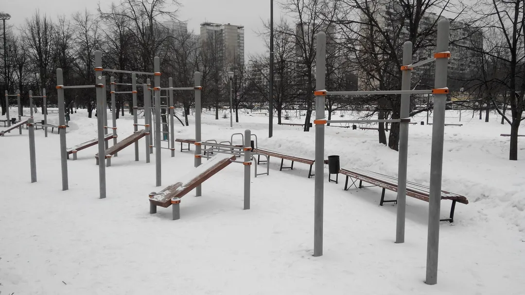 Barras de Mono en Calisthenics Park at Рузская улица, Москва – foto 8 de 8