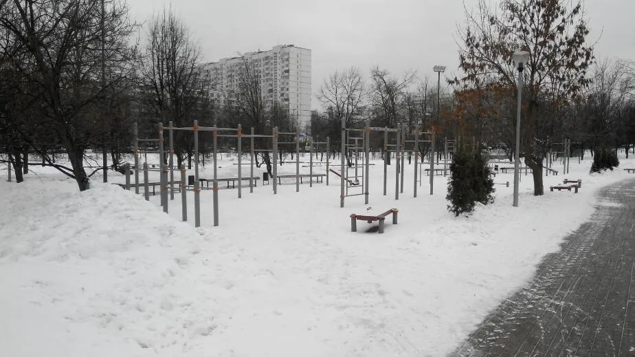 Barra de Dominadas en Calisthenics Park at Рузская улица, Москва – foto 1 de 8