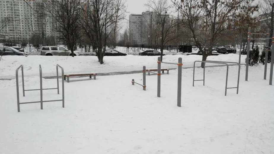 Banco de Abdominales en Calisthenics Park at Рузская улица, Москва – foto 5 de 8
