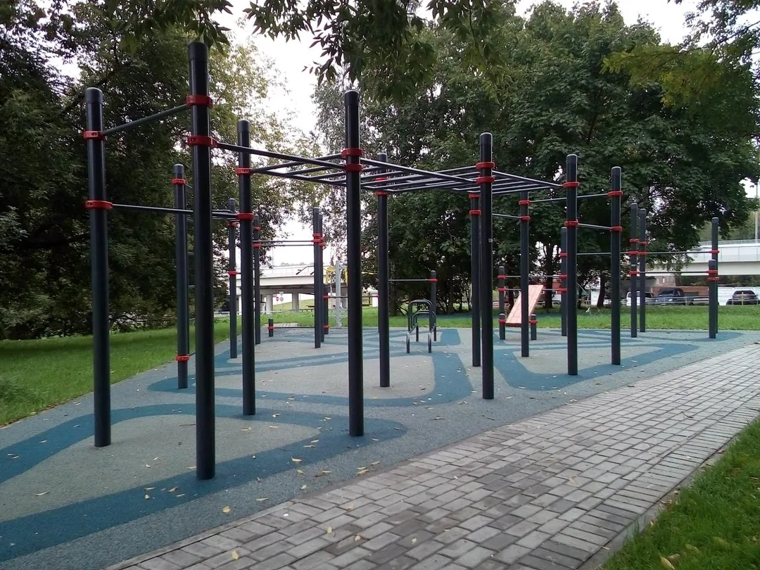 Bară de tracțiuni la Calisthenics Park at Сколковское шоссе, Москва – fotografia 1 din 2