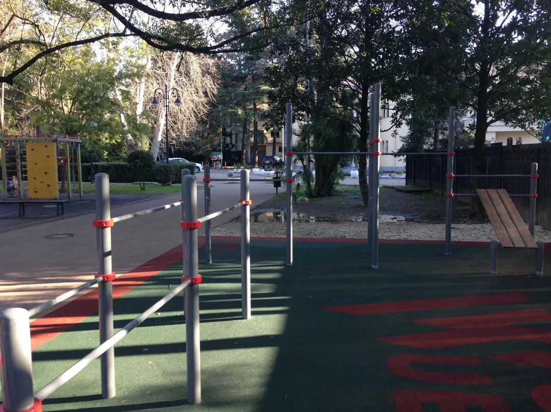 Liegestützgriffe bei Calisthenics Park at Парковая улица, Сочи – Foto 2 von 3