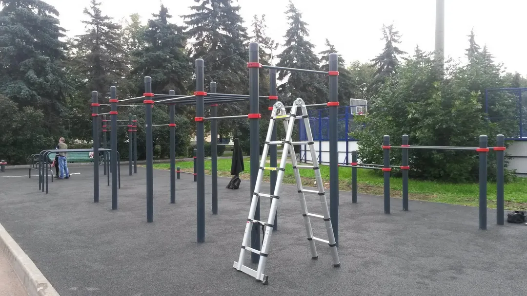 Monkey Bars la Calisthenics Park at улица Академика Хохлова, Москва – fotografia 3 din 4