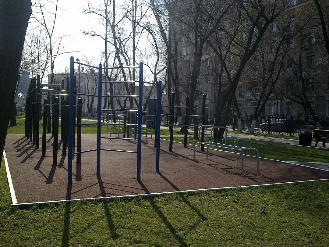 Barre de traction à Calisthenics Park at 1-й Краснокурсантский проезд, Москва – photo 1 sur 2