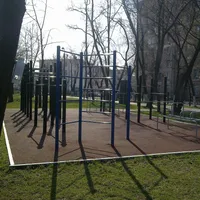 Calisthenics Park at 1-й Краснокурсантский проезд, Москва - thumbnail 1