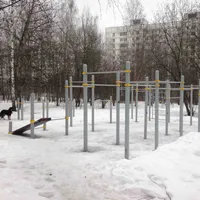 Calisthenics Park at улица Красного Маяка, Москва - thumbnail 1