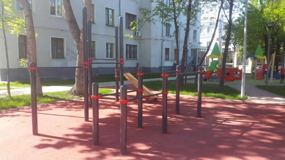 Spalier la Calisthenics Park at улица Палиха, Москва – fotografia 3 din 3
