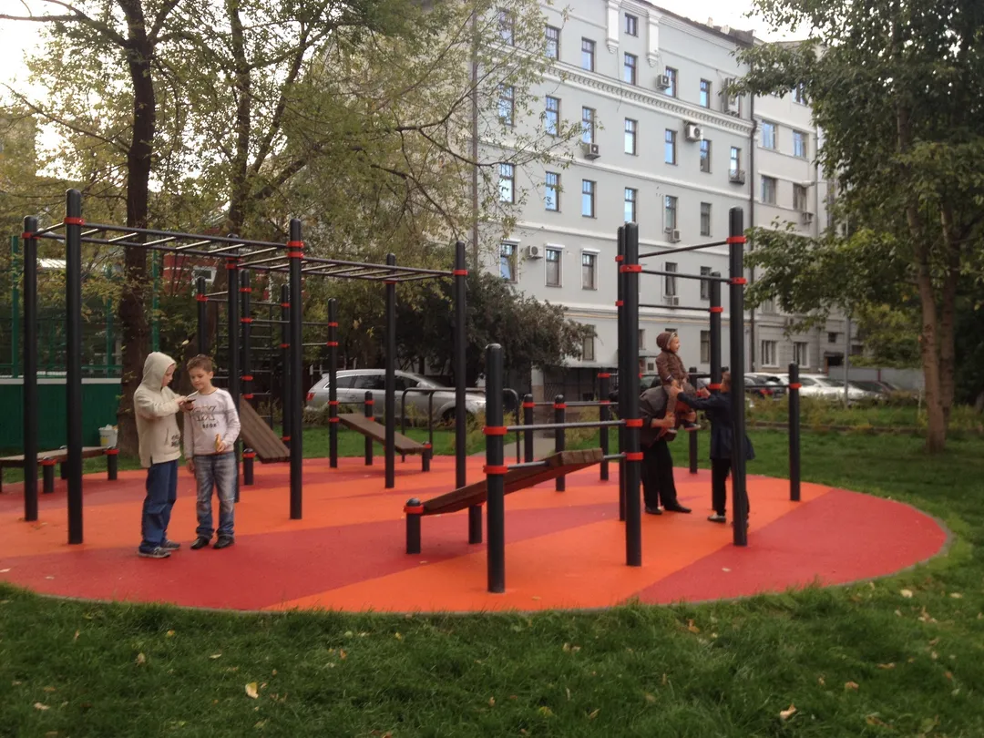 Bară de tracțiuni la Calisthenics Park at Пятницкая улица, Москва – fotografia 1 din 4
