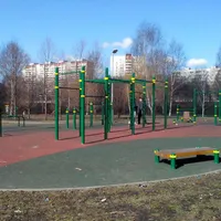 Calisthenics Park at Сухонская улица, Москва #wp1481 - thumbnail 1