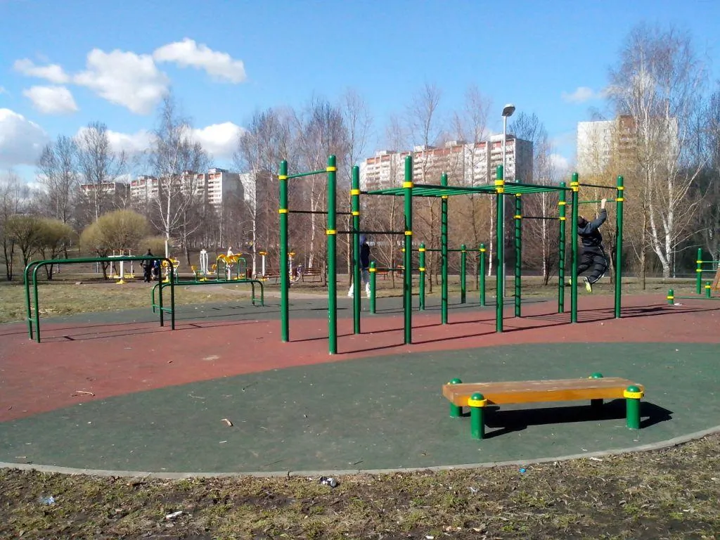 Monkey Bars la Calisthenics Park at Сухонская улица, Москва #wp1481 – fotografia 3 din 4