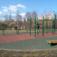 Calisthenics Park at Сухонская улица, Москва #wp1481 - thumbnail 3