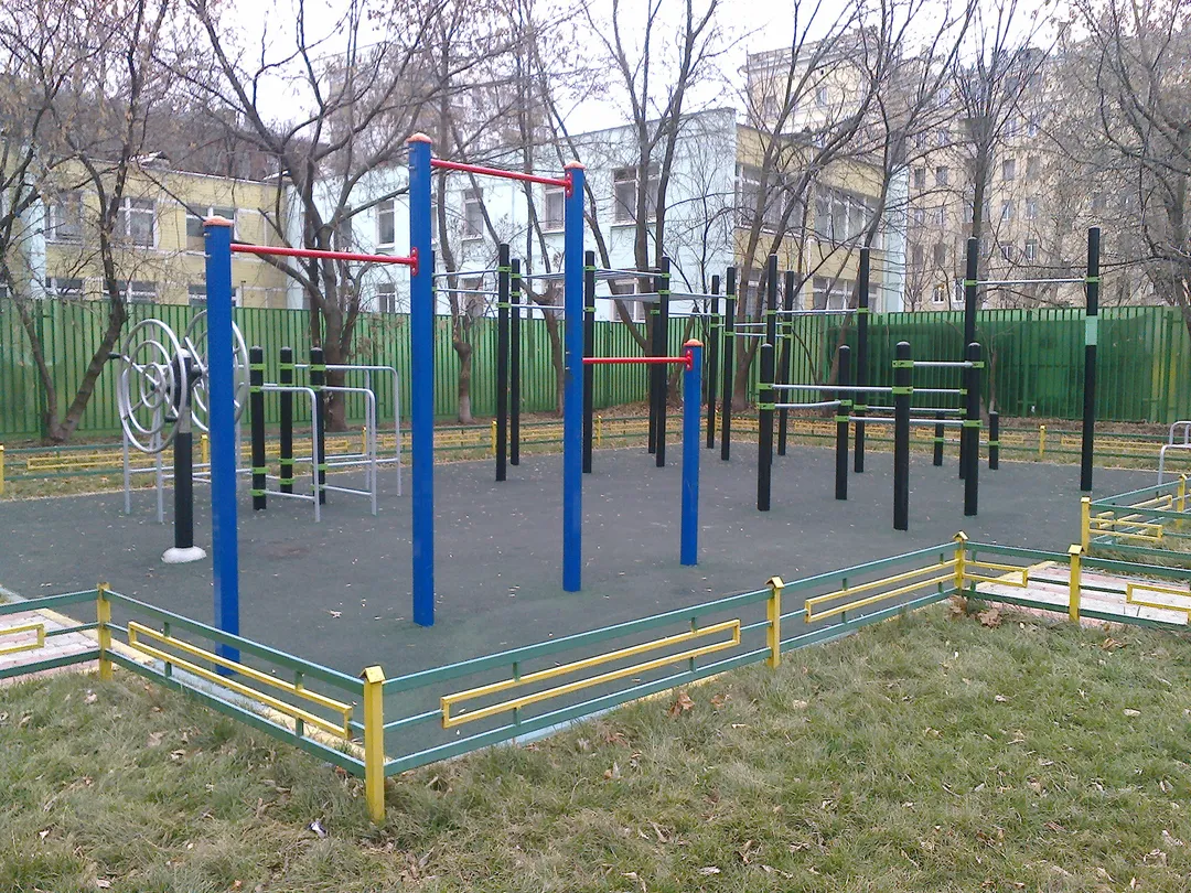 Barres de singe à Calisthenics Park at Энергетическая улица, Москва – photo 3 sur 3