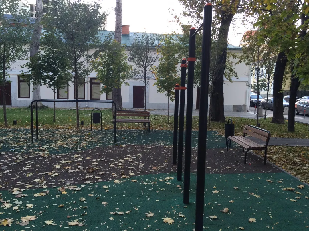 Spalier la Calisthenics Park at улица Зацепа, Москва – fotografia 3 din 4