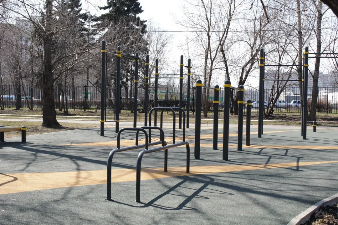 Parallele presso Calisthenics Park at проспект Андропова, Москва – foto 2 di 14