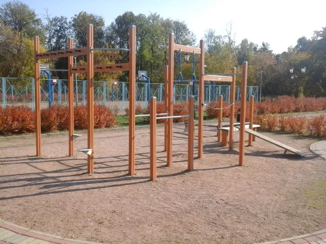 Monkey Bars la Calisthenics Park at Большая Черкизовская улица, Москва – fotografia 3 din 3