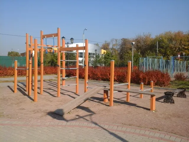Bară de tracțiuni la Calisthenics Park at Большая Черкизовская улица, Москва – fotografia 1 din 3