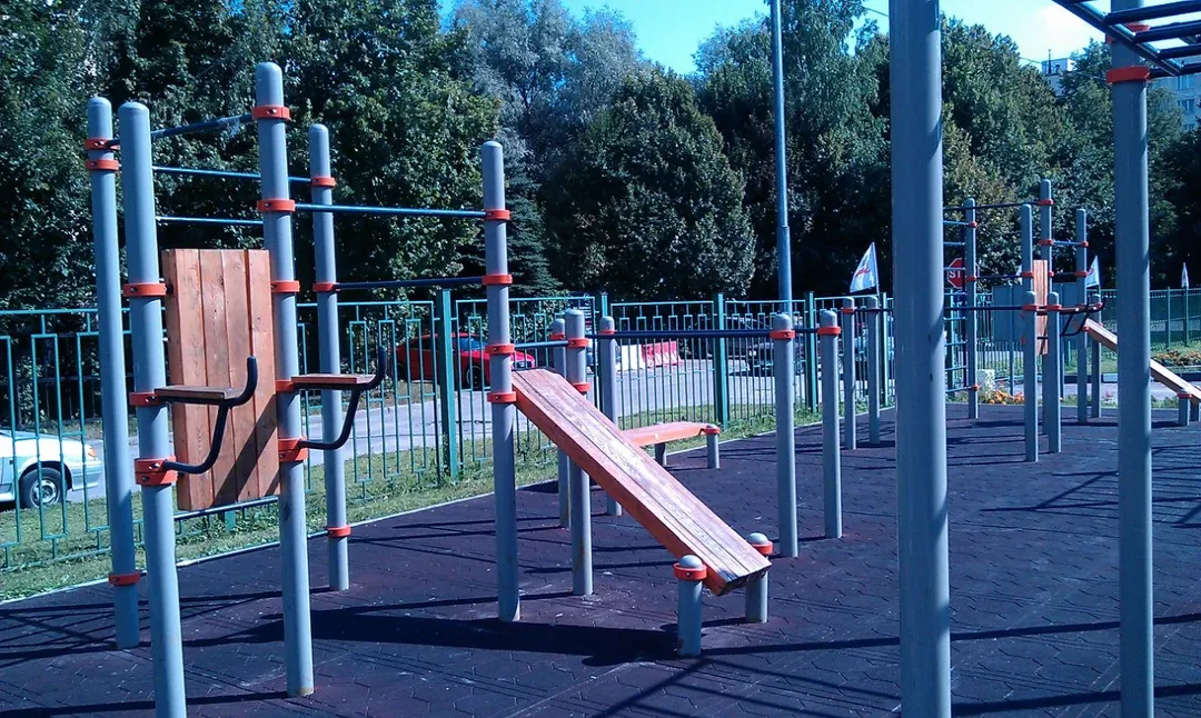 Barres parallèles à Calisthenics Park at улица Вилиса Лациса, Москва – photo 2 sur 5