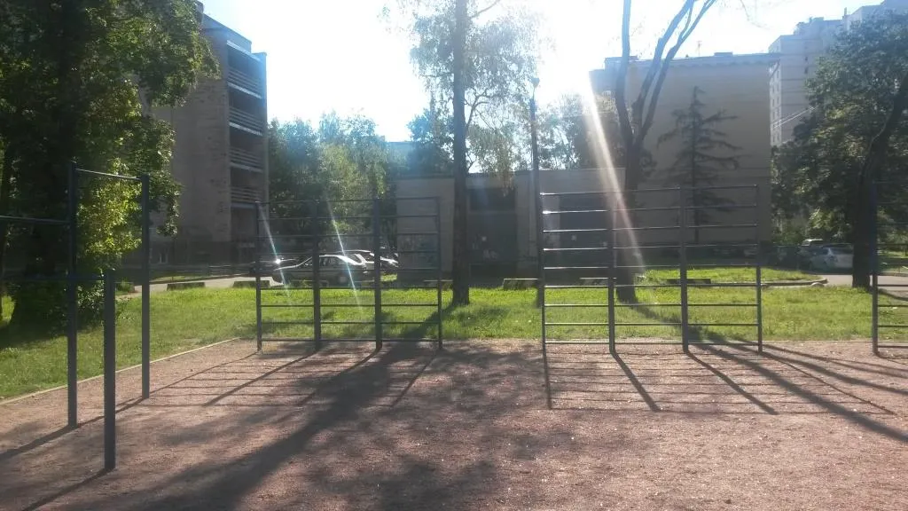 Abs Bench at Calisthenics Park at проспект Непокорённых, Санкт-Петербург – photo 5 of 5