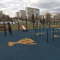Calisthenics Park at Шипиловская улица, Москва - thumbnail 2