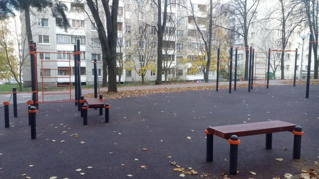 Barre de pompes à Calisthenics Park at Усходняя вуліца, Мінск – photo 2 sur 4