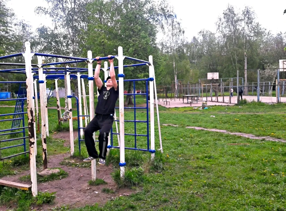 Espalier à Calisthenics Park at улица Чайковского, Ступино #wp1514 – photo 4 sur 4