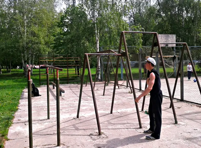 Calisthenics Park at улица Чайковского, Ступино #wp1514