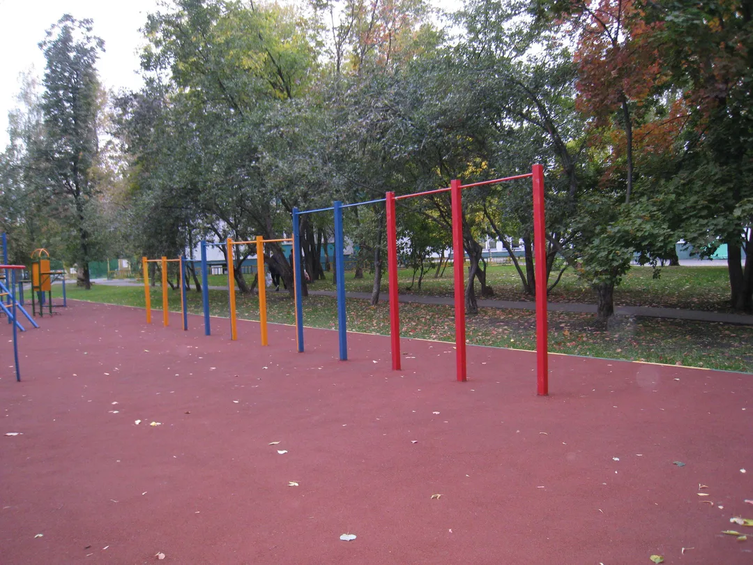 Bară de tracțiuni la Calisthenics Park at Востряковский проезд, Москва – fotografia 1 din 3