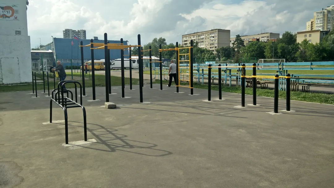 Monkey Bars at Calisthenics Park at SK "Pushkino", Pushkino – photo 3 of 3